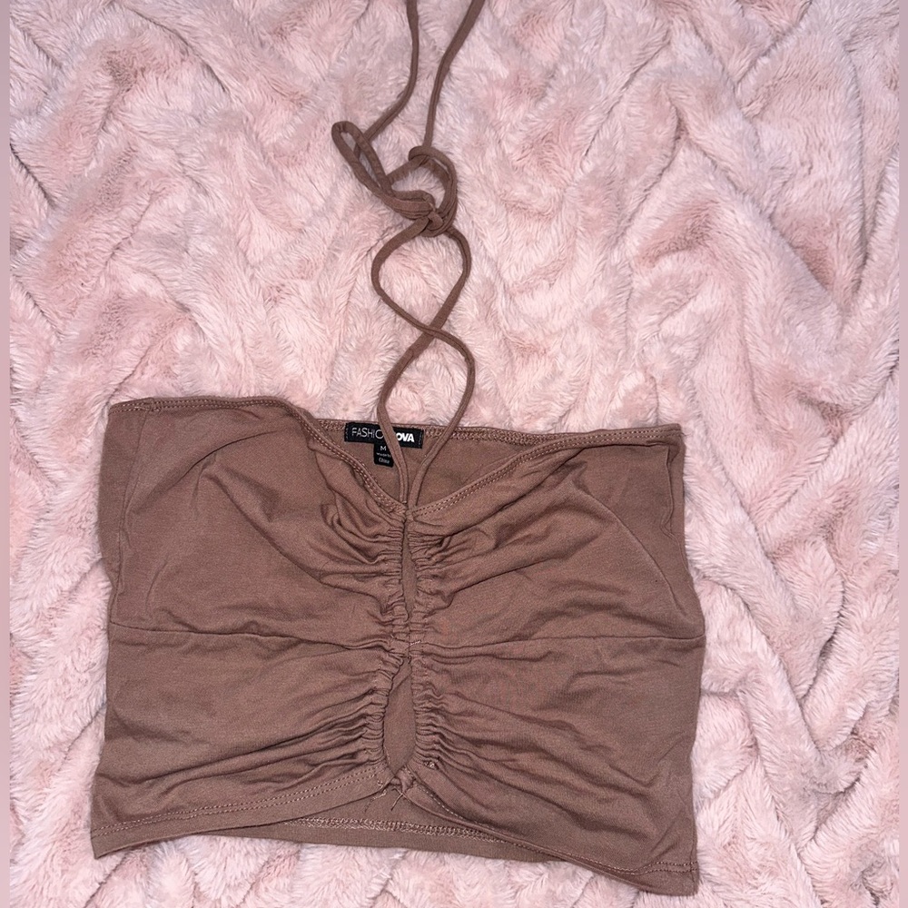 Chocolate Halter Top